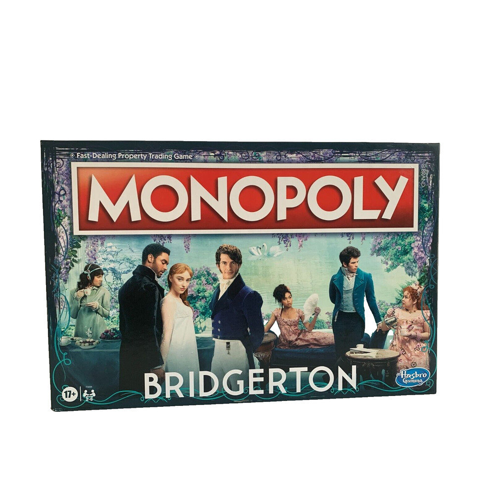 New Monopoly Bridgerton Edition Board Game Hasbro Netflix Sealed